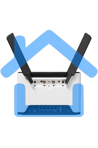 Маршрутизатор Mikrotik S53UG+5HaxD2HaxD-TC&FG621-EA Wi-Fi6 Gigabit Wireless Router with Band 28 Support and a built-in LTE cat. 6 modem