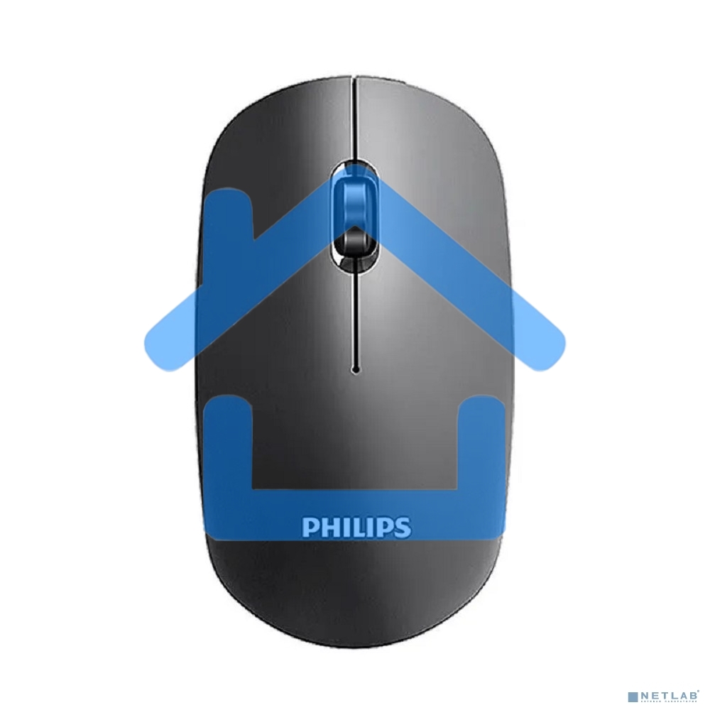 Мышь беспроводная Philips SPK7315 черный, 1600 dpi, радиоканал, USB, кнопки - 3