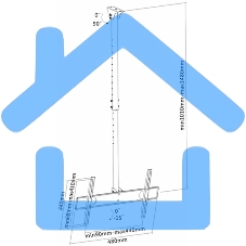 Кронштейн для телевизора Arm Media LCD-1500 черный 26