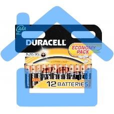 Батарейка Duracell LR03-12BL BASIC AAA (12 шт. в уп-ке)