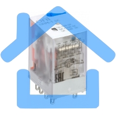 Реле интерфейсное ORM-1 4C 24В DC с LED и тест. кнопкой ONI ORM-1-4C-DC24V-L-B