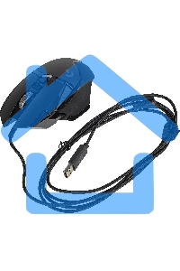 Мышь проводная Logitech G502 HERO черный, 25600 dpi, USB, кнопки - 11