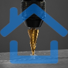 Сверло ступенчатое Matrix, 4-6-8-10-12-14-16-18-20 мм, HSS, спиральный проф., шестигр. хвостовик