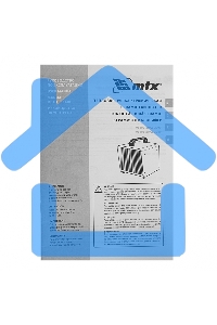 Тепловая пушка керамическая MTX SHCL-2000, квадратная, 230 В, 125 м3/ч, 1/2 кВт