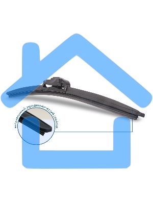 Щетка стеклоочистителя бескаркасная GOODYEAR GY000426 frameless 26''/65 cm всесезонная multiclip