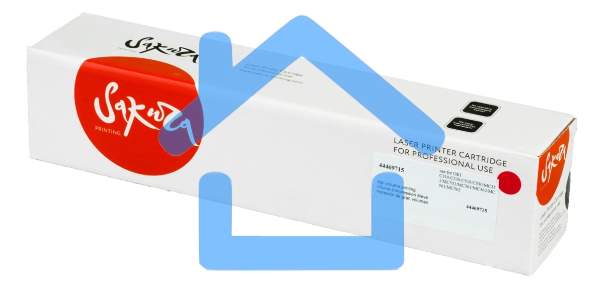 Картридж Sakura 44469715 для OKI C310/C330/C510/C530/MC351/MC352/MC361/MC362/MC561/MC562, пурпурный, 2000 к.