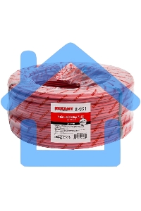 Кабель для пожарной сигнализации Rexant КПСВЭВнг(А)-LS 1x2x1,00 мм², бухта 200 м