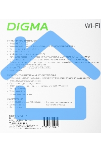Роутер беспроводной Digma DWR-AC1202 AC1200 10/100/1000BASE-TX черный