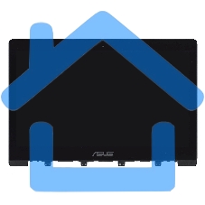 Модуль (матрица + тачскрин) для Asus ZenBook UX303 FHD черный с рамкой