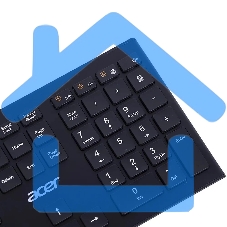 Клавиатура Acer OKR010 беспроводная, USB, Радиоканал, черный