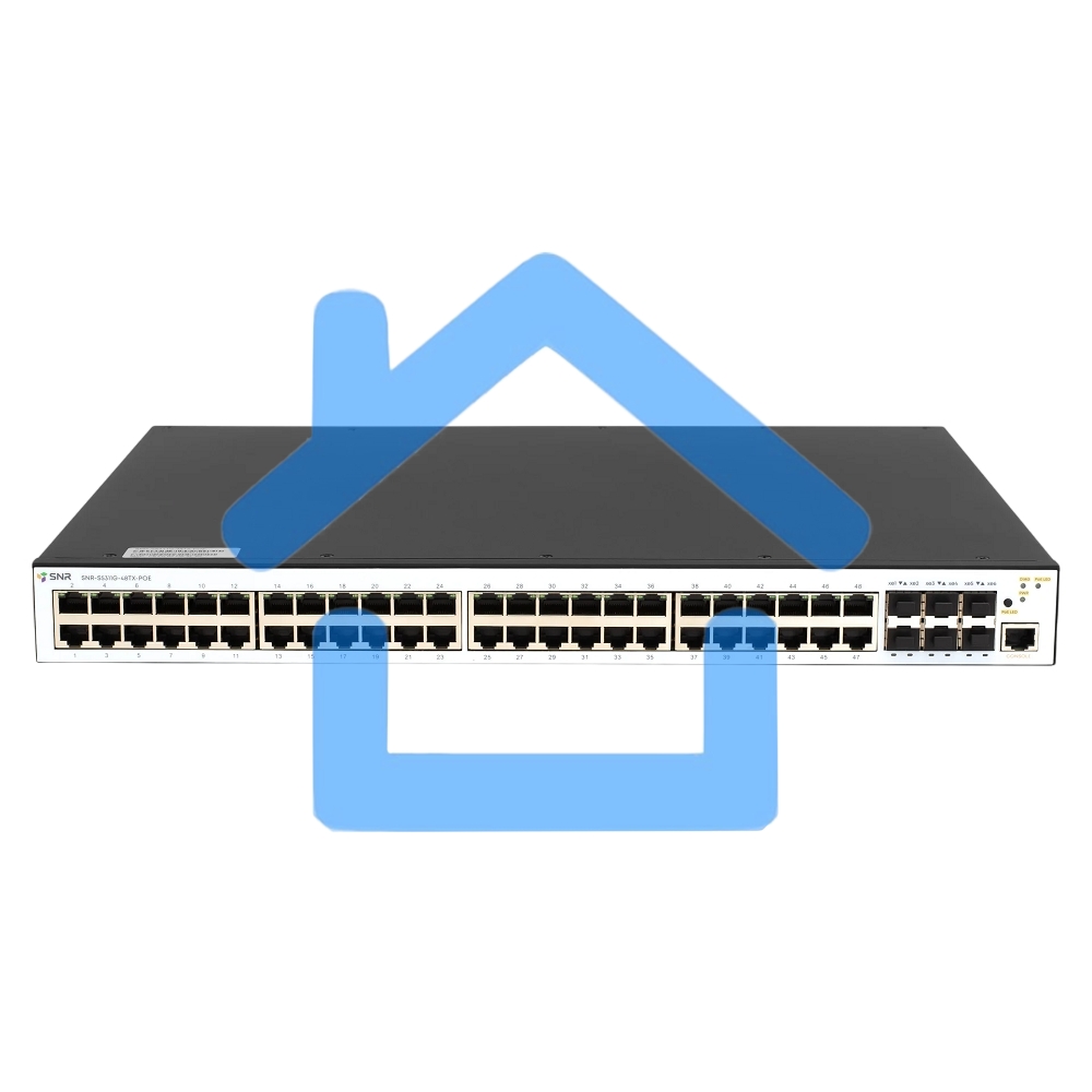 Управляемый PoE коммутатор уровня 2+ SNR-S5311G-48TX-POE
