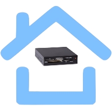 Устройство считывания Ginzzu USB 2.0 Card reader SD/SDHC/MMC/MS/microSD/xD/CF, 3.5