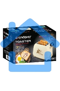Тостер Endever Skyline ST-106, бежевый