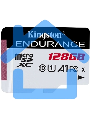 Флеш карта microSD 128Gb Kingston microSDНC Class 10 A1 UHS-I Endurance 95R/45W Card Only