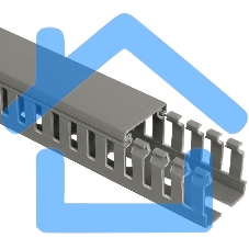 Кабель-канал перфорированный 25х60 L2000 ИМПАКТ серия М (4х5) ИЭК CKM50-025-060-1-K03
