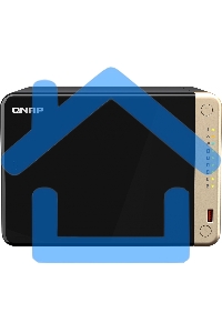 Сетевое хранилище NAS Qnap Original TS-664-8G 6-bay настольный Celeron N5095