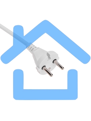 Удлинитель STANDARD 3 гнезда, 5м, 2х1,0мм², б/з, белый Rexant