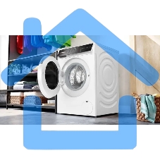 Стиральная машина Bosch Serie 8 WGB256A0ME белый, загрузка фронтальная 10 кг, 1600 об/мин., класс: А