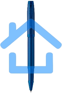 Ручка роллер Parker IM Monochrome T328 (CW2172965) Blue PVD F, черные чернила, подарочная коробка