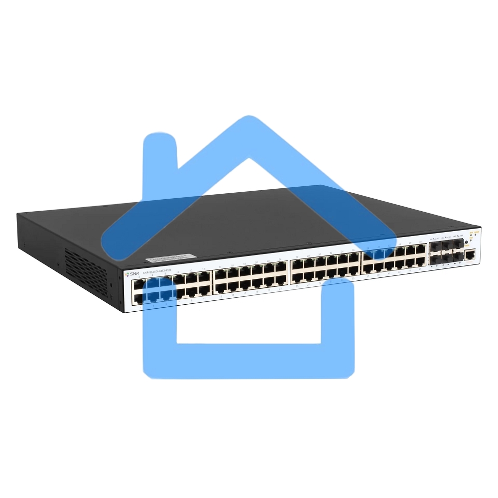 Управляемый PoE коммутатор уровня 2+ SNR-S5311G-48TX-POE
