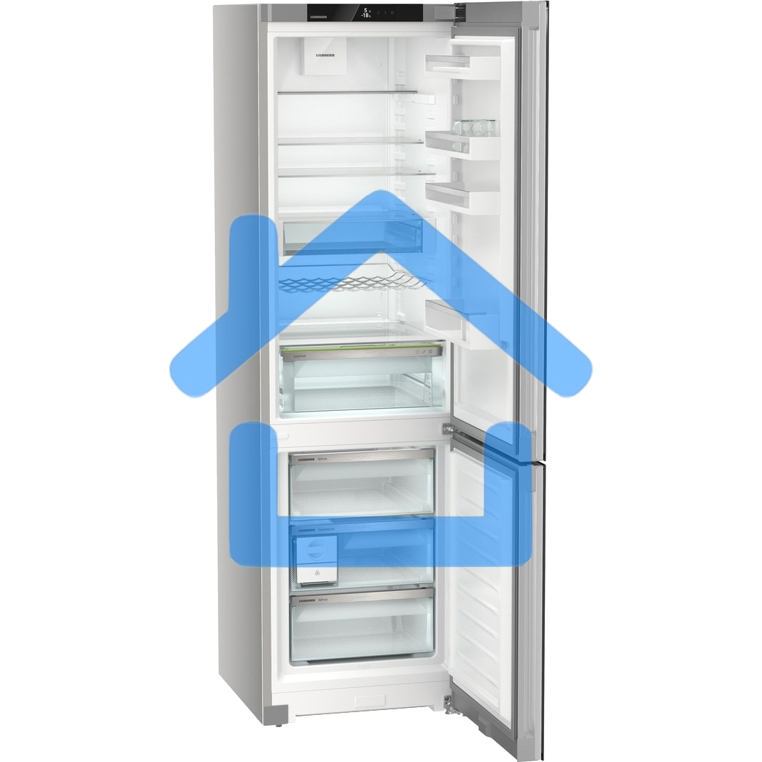 Холодильник Liebherr CNgbc 5723-22 001 серебристый двухкамерный 266/100л морозилка снизу