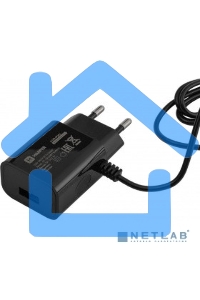 Сетевое зарядное устройство Harper WCH-5118 черный 1xUSB 2.1A + кабель USB Type-C