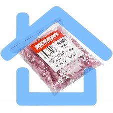 Наконечник кольцевой изолированный термоусаживаемый ø 4.3 мм 0.5-1.5 мм² (НКи-т 1.5-4/НКи-т1,25-4) красный Rexant