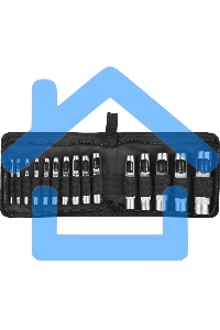 Набор ЗУБР 22949-H15 МАСТЕР. Пробойники для кожи, 3-25мм, 15шт