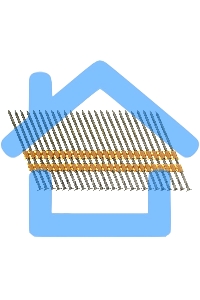 Гвозди для пнев. нейлера (крашен.), длина - 90 мм, диам. - 3,05 мм, 2000 шт. Denzel