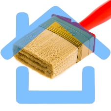 Кисть-ракля, 30 х 70 мм, искусст. щетина, пластмас. корпус, пластмас. ручка MTX 84125