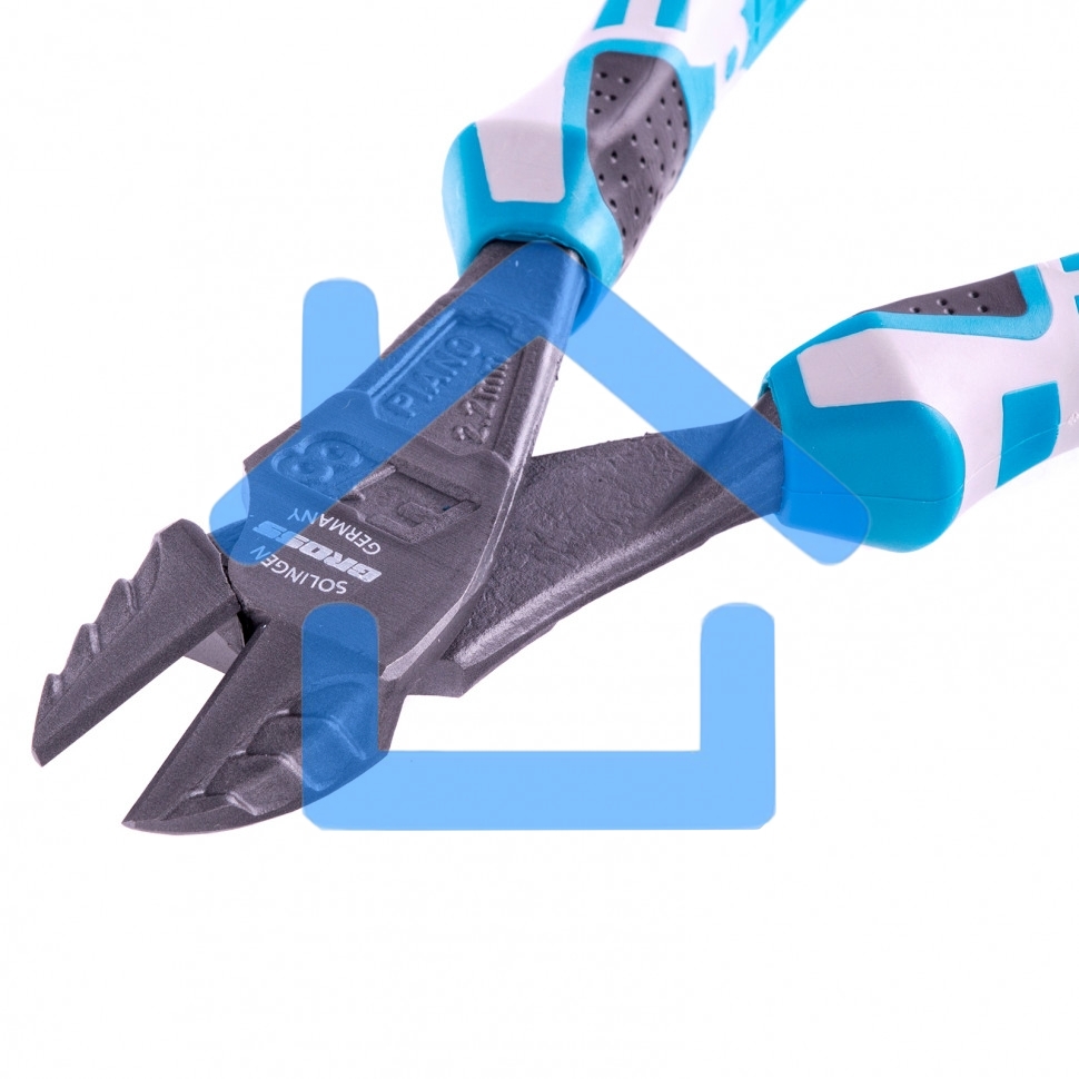 Бокорезы 180 мм, усиленные, трехкомпонентные рукоятки Gross