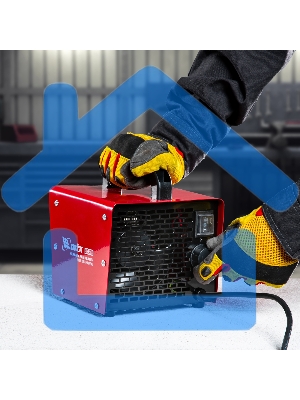 Тепловая пушка керамическая MTX SHCL-2000, квадратная, 230 В, 125 м3/ч, 1/2 кВт