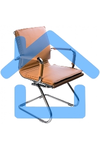 Кресло компьютерное Бюрократ CH-993-Low-V/Camel светло-коричневый, низкая спинка, искусственная кожа