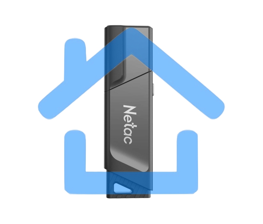 Флешка USB R/W Netac U336S NT03U336S-032G-30BK, 32Gb, USB3.0, пластиковая с защитой от записи