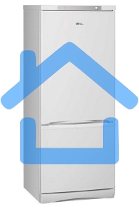 Холодильник Stinol STS 150 белый двухкамерный 191/72л морозилка снизу