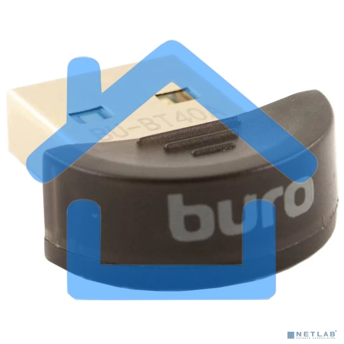 Адаптер USB Buro BU-BT40A Bluetooth 4.0+EDR class 1.5 20м черный