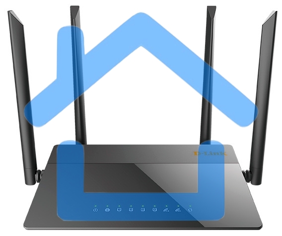 Маршрутизатор DIR-841/GF,DIR-841/GFRU AC1200 Wi-Fi Router, 1000Base-X SFP WAN, 4x100Base-TX LAN, 4x5dBi external antennas