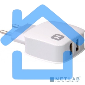 Сетевое зарядное устройство Harper WCH-8220 белый, 2хUSB, 2,4A