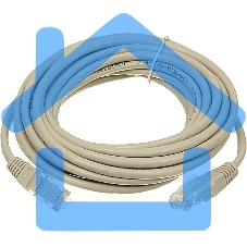 Патч-корд Lanmaster UTP RJ-45 (m)-RJ-45 (m) cat5E 5м серый 