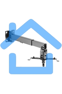 Кронштейн для проектора настенно-потолочный с регулировкой расстояния (350-650мм) макс. 20 кг серия Profi Rexant