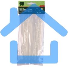 Хомуты, 160 х 2,5 мм, пластиковые, белые, 100 шт. Сибртех