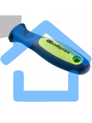 Шпательная СИБРТЕХ лопатка из нержавеющей стали, 100 мм, 2-комп. ручка 85526