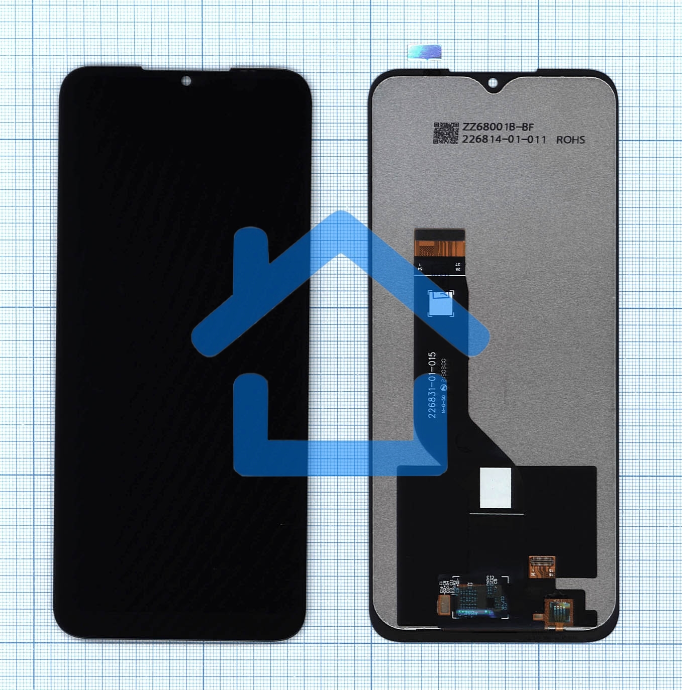 Дисплей для Nokia G50 черный