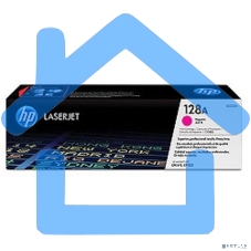 Картридж лазерный HP CE323A пурпурный CLJ Pro CM1415FN/CM1415FNW/CP1525N/CP1525NW (1300 стр.)