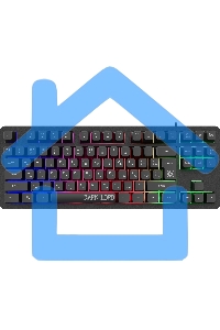 Клавиатура Defender Dark Lord GK-580 проводная, USB, черный