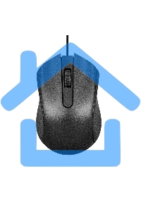 Мышь проводная ExeGate Professional Standard SH-8012L OEM черный, 1000 dpi, USB, кнопки - 3