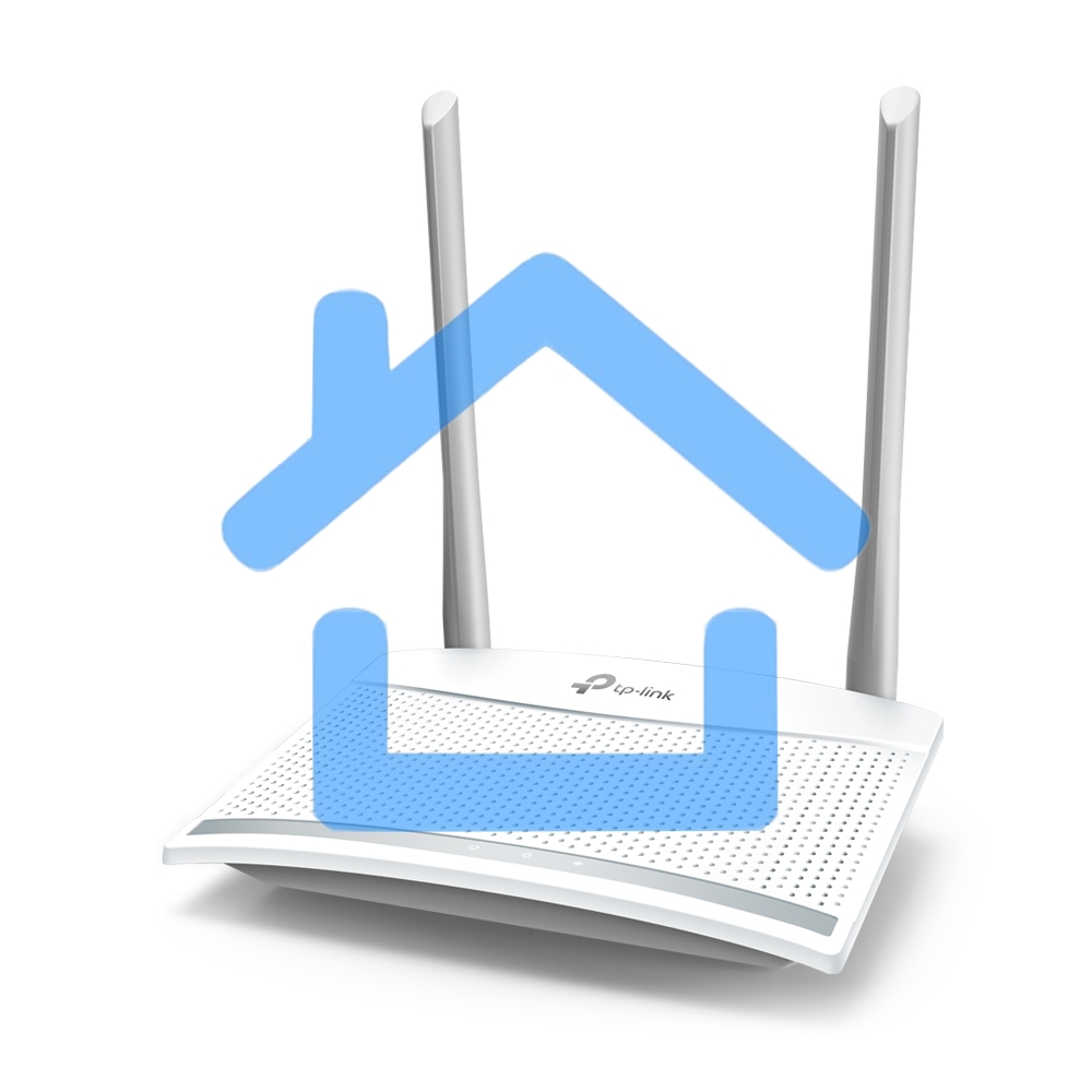 Роутер беспроводной TP-Link TL-WR820N N300 10/100BASE-TX белый