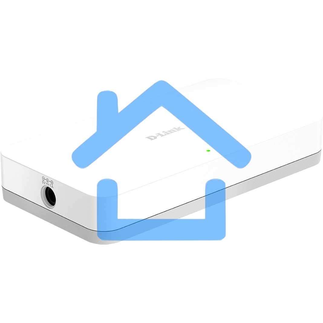 Неуправляемый коммутатор D-Link DGS-1008A/F1A с 8 портами 10/100/1000Base-T (465291)