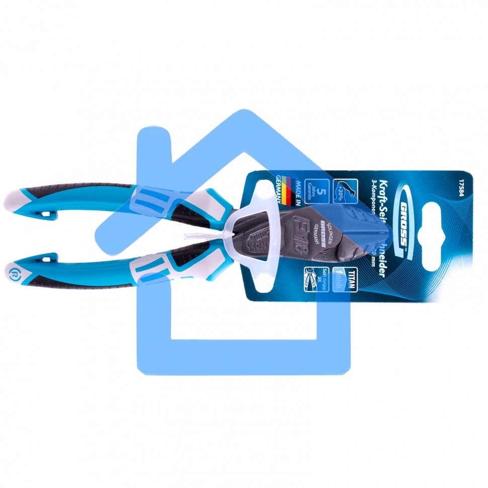 Бокорезы 180 мм, усиленные, трехкомпонентные рукоятки Gross