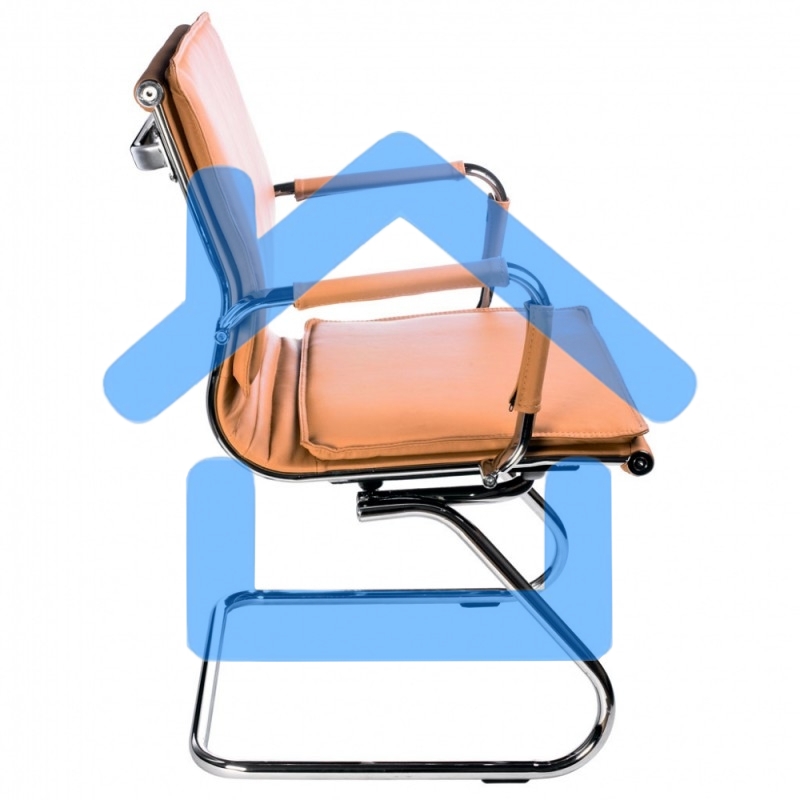 Кресло компьютерное Бюрократ CH-993-Low-V/Camel светло-коричневый, низкая спинка, искусственная кожа